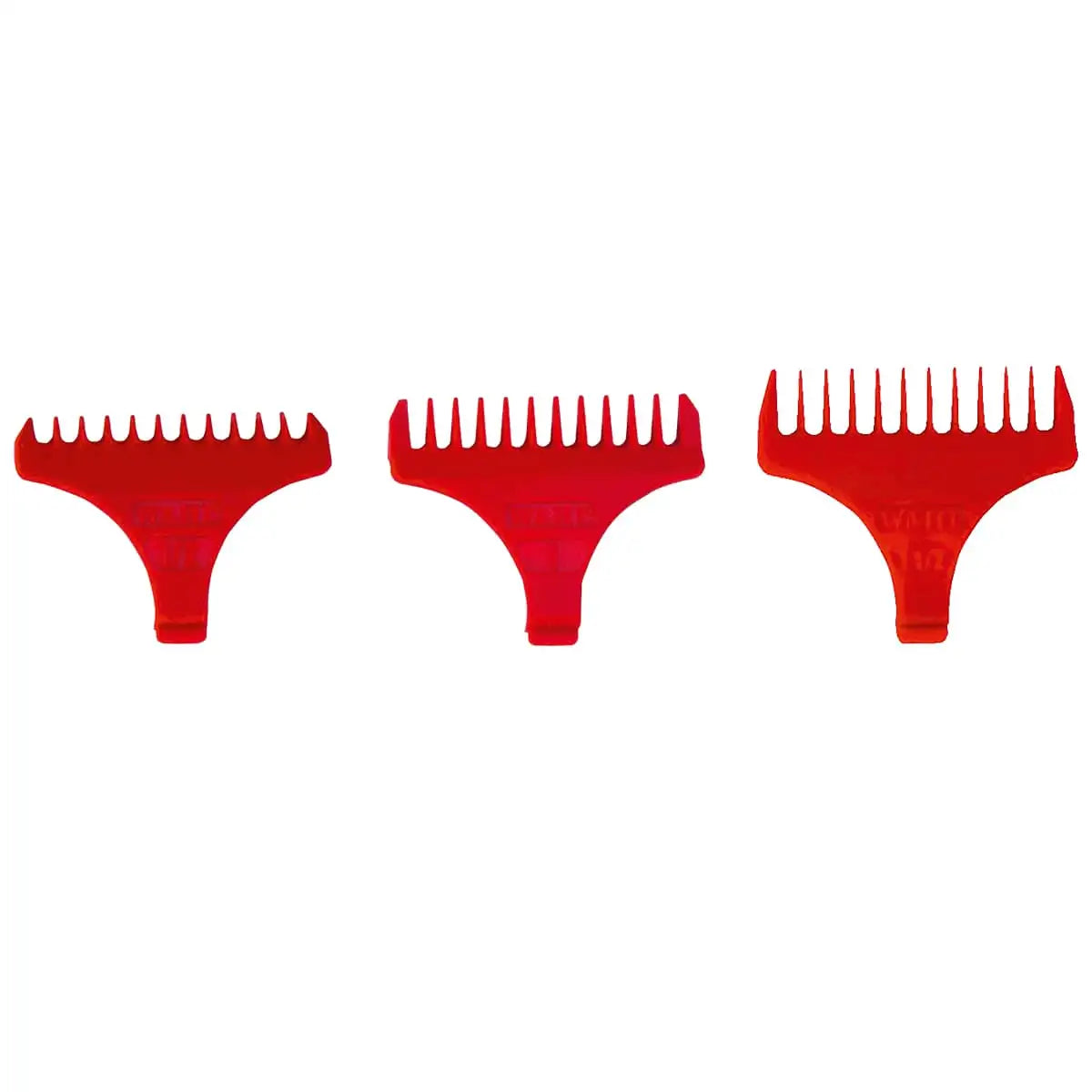 WAHL Fésűszett Detailer Kontúrvágóhoz (1,5 - 3 - 4,5 mm) (Piros)