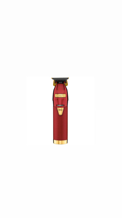 Babyliss Pro Skeleton RED FX 4ARTIST fém kontúrnyíró PIROS ÚJ MODELL