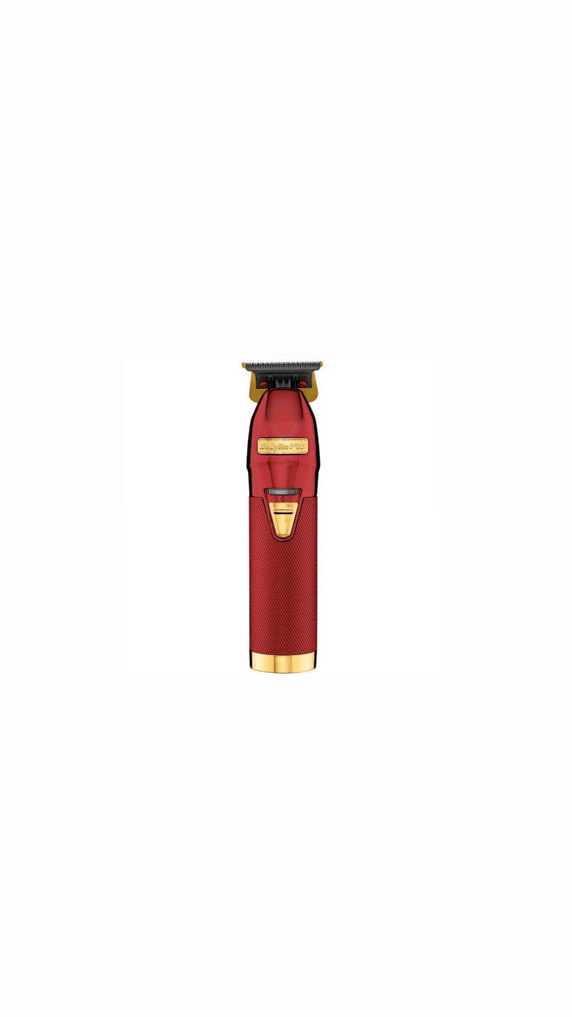 Babyliss Pro Skeleton RED FX 4ARTIST fém kontúrnyíró PIROS ÚJ MODELL