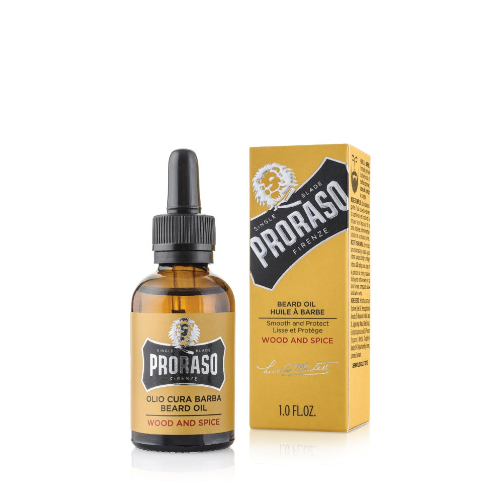 Proraso szakáll olaj - Wood and Spice 30 ml